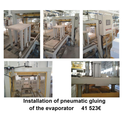 Sale of equipment for the manufacture of refrigerators and freezers - 9 250 307 €